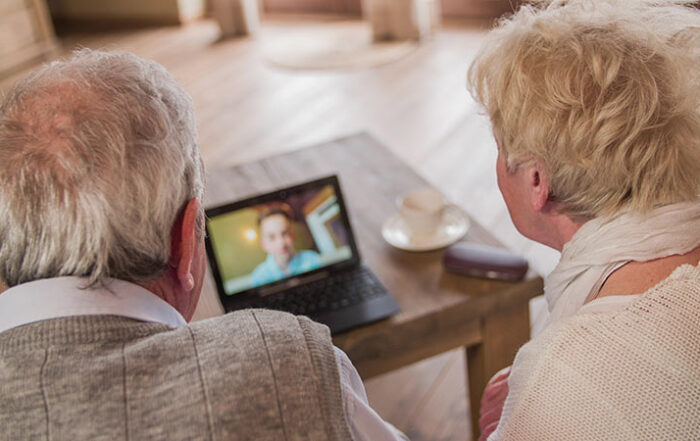 Servizio Video chiamata con i parenti